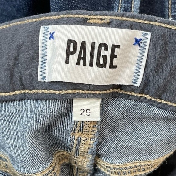 Paige Denim Skyline Ankle Peg Skinny Jeans Elia Dest. - Picture 10 of 13